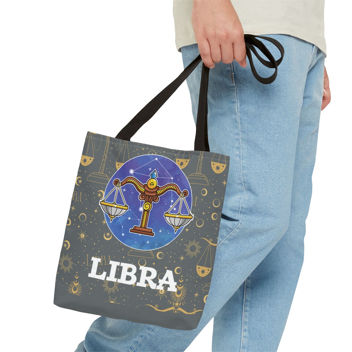 Libra Tote Bag (Dark Grey)