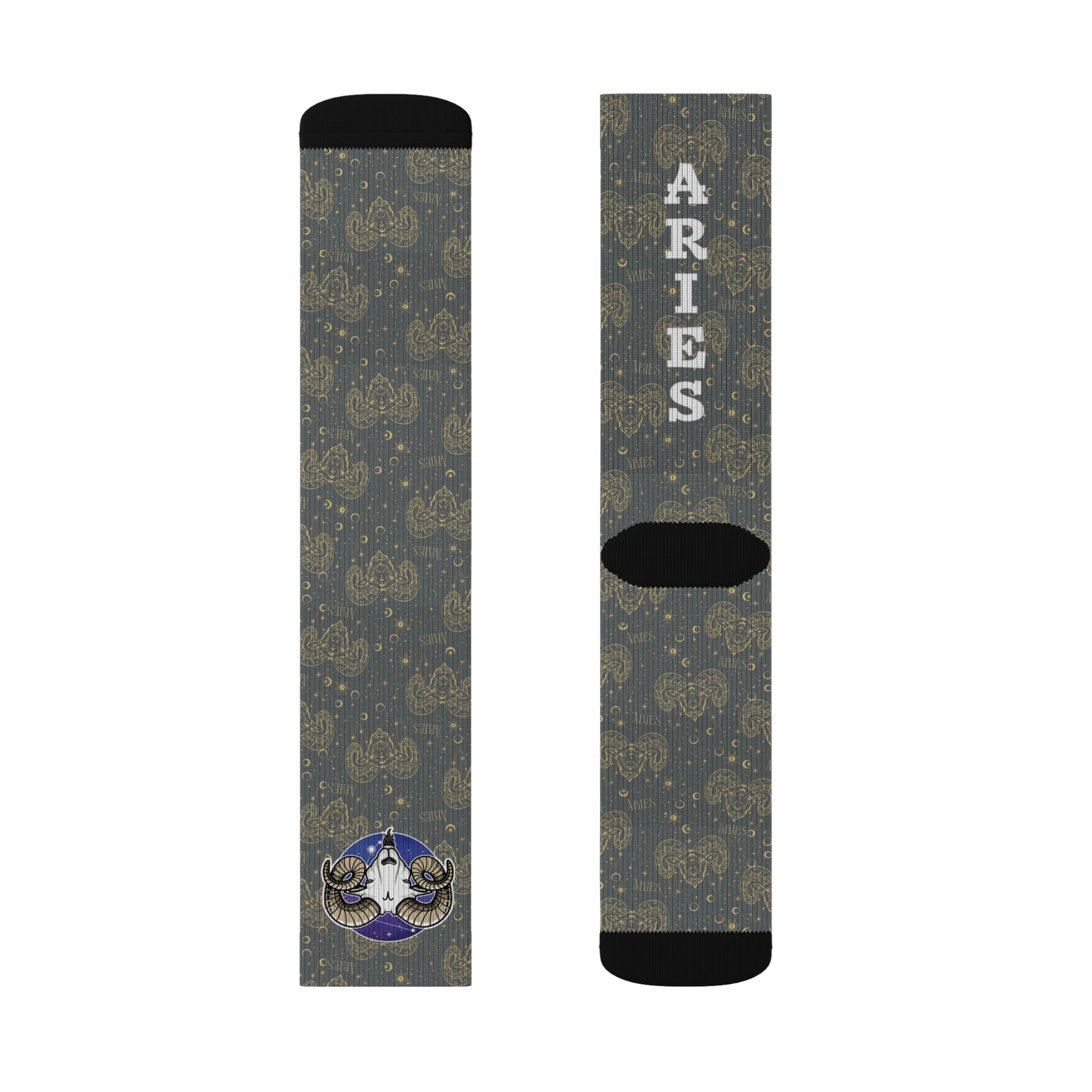 Aries Socks (Dark Grey)