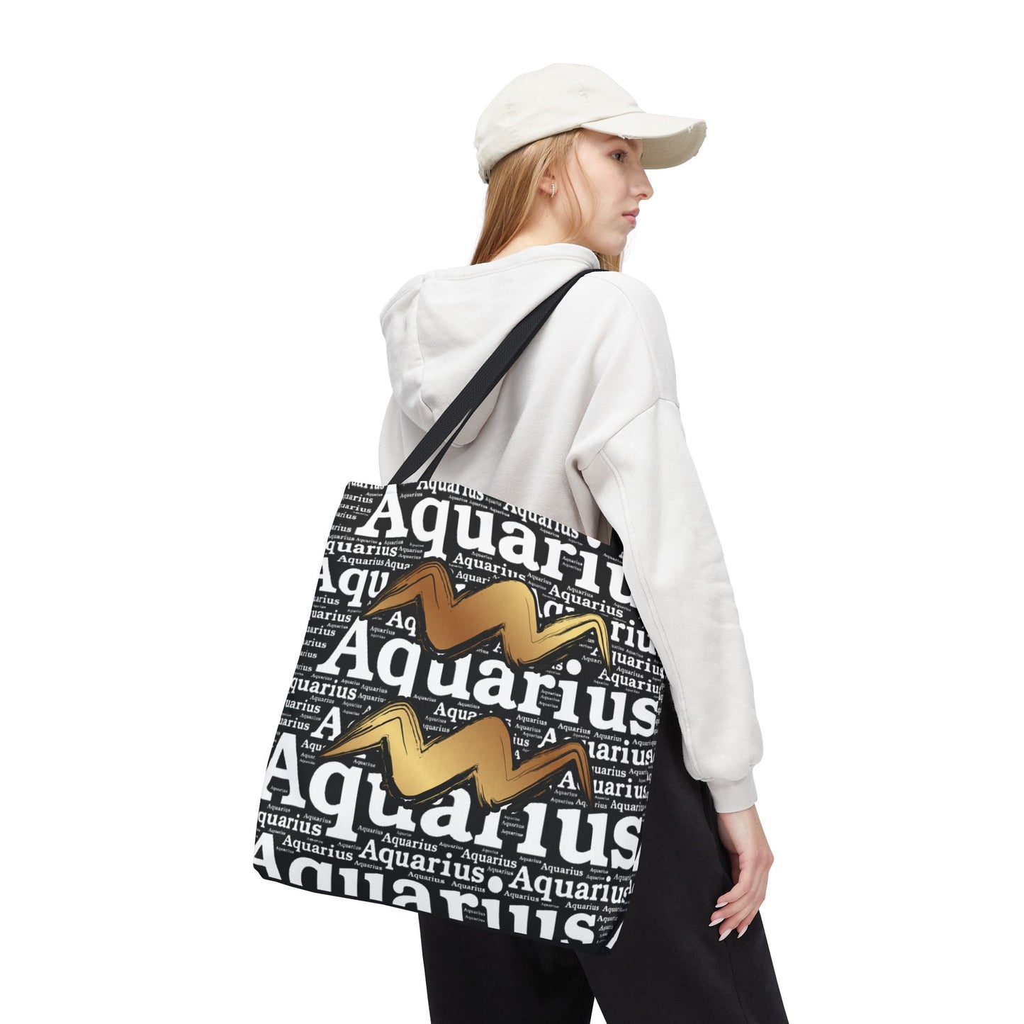 Aquarius Zodiac Tote Bag