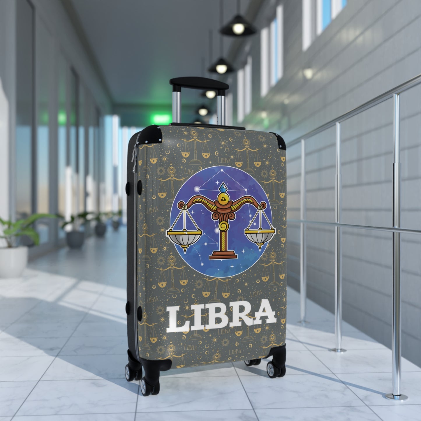 Libra Suitcases (Dark Grey)