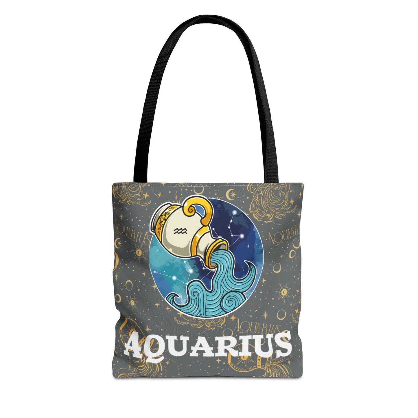 Aquarius Tote Bag (Dark Grey)