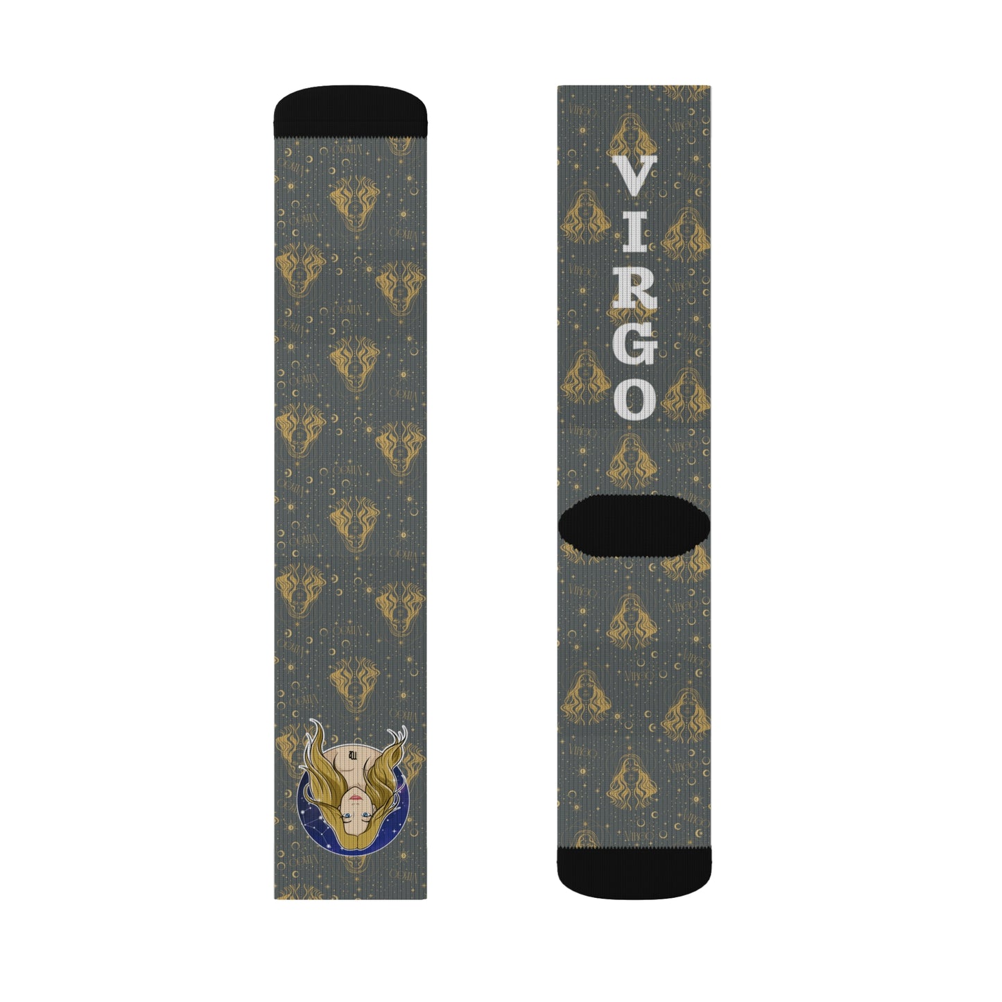 Virgo Socks (Dark Grey)