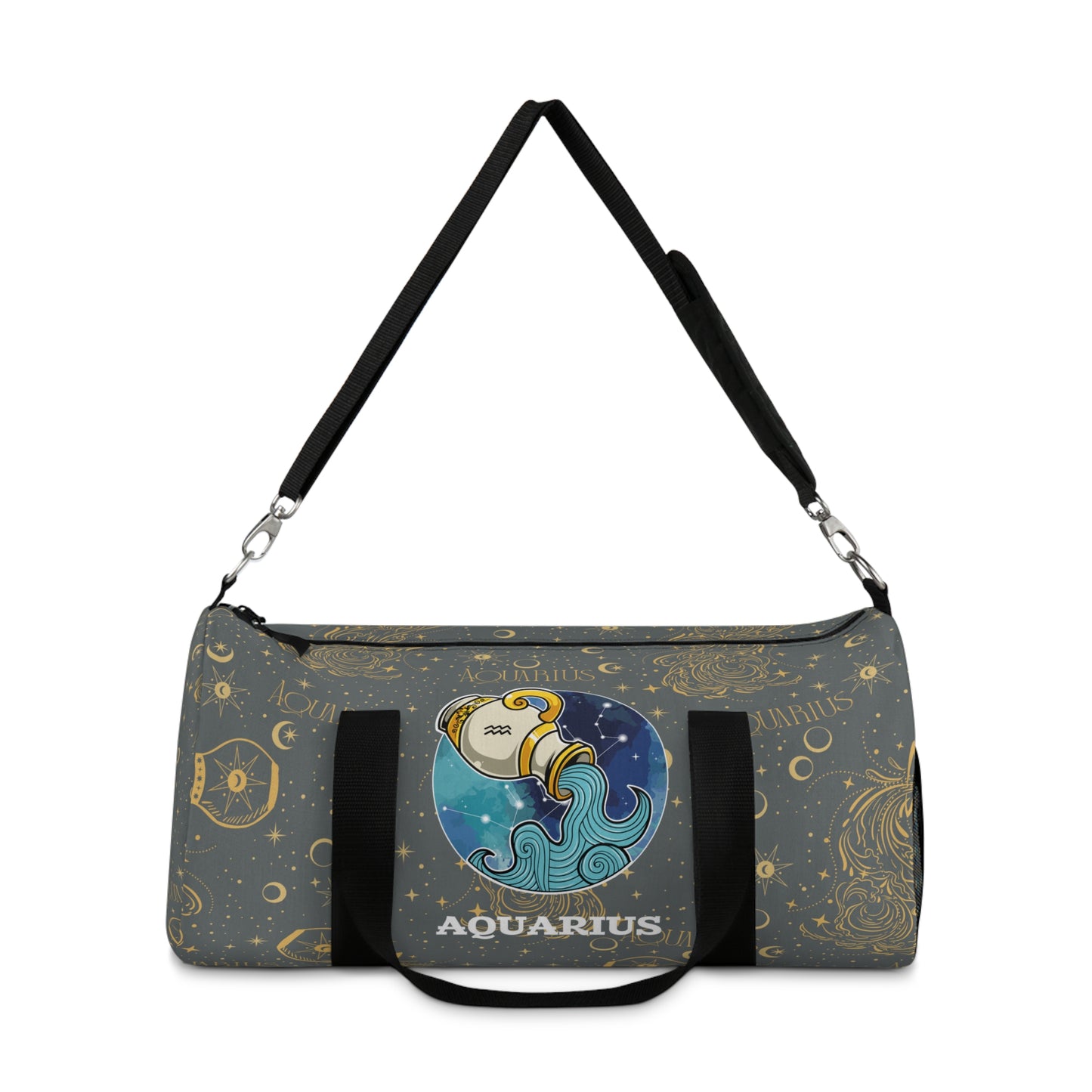 Aquarius Duffel Bag (Dark Grey)