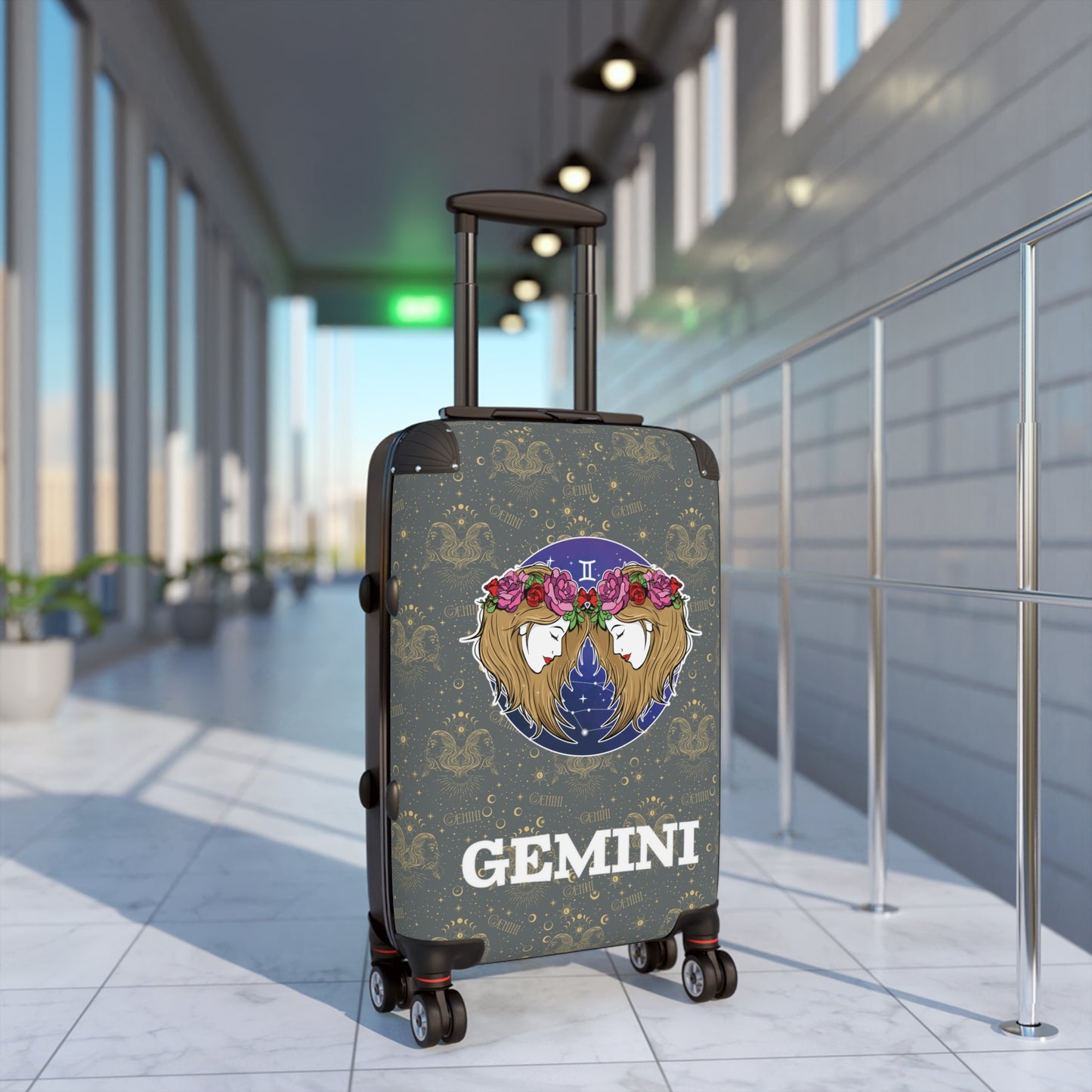 Gemini Suitcases (Dark Grey)