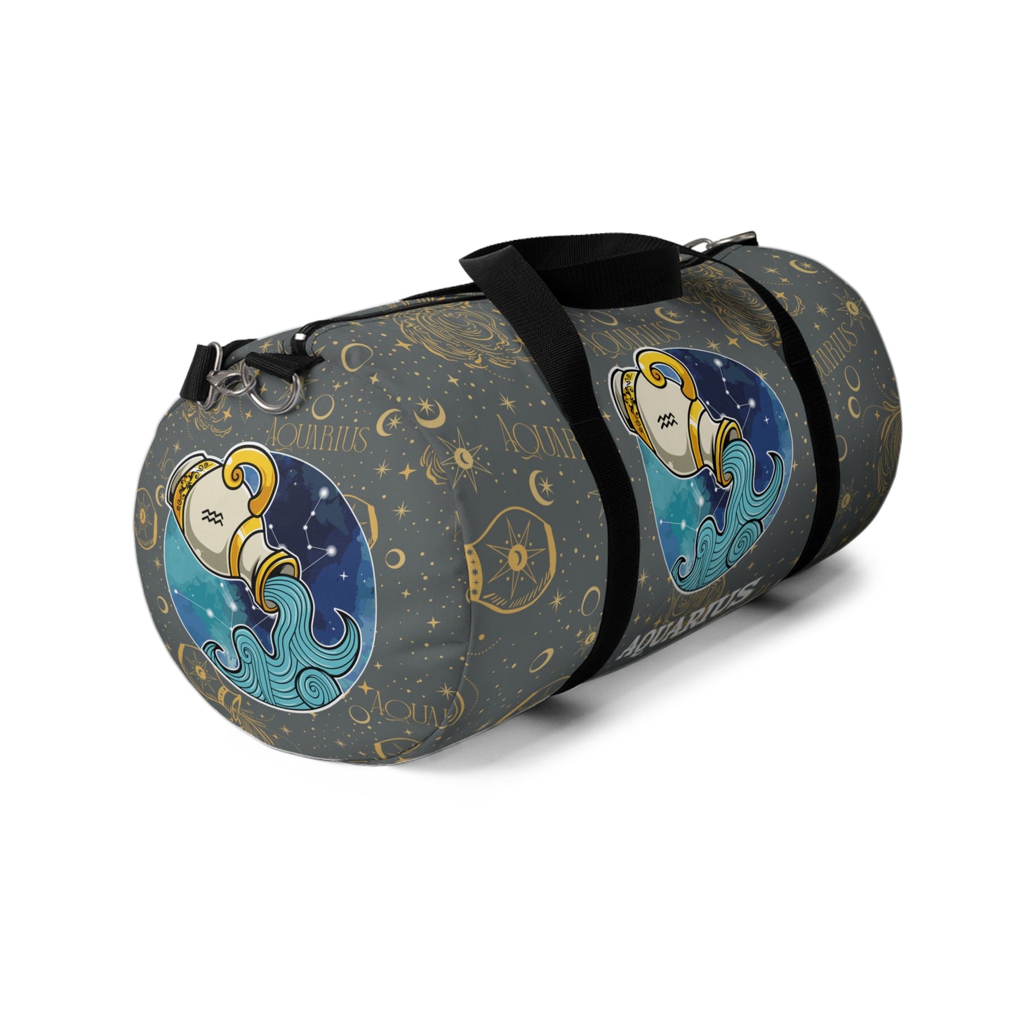 Aquarius Duffel Bag (Dark Grey)