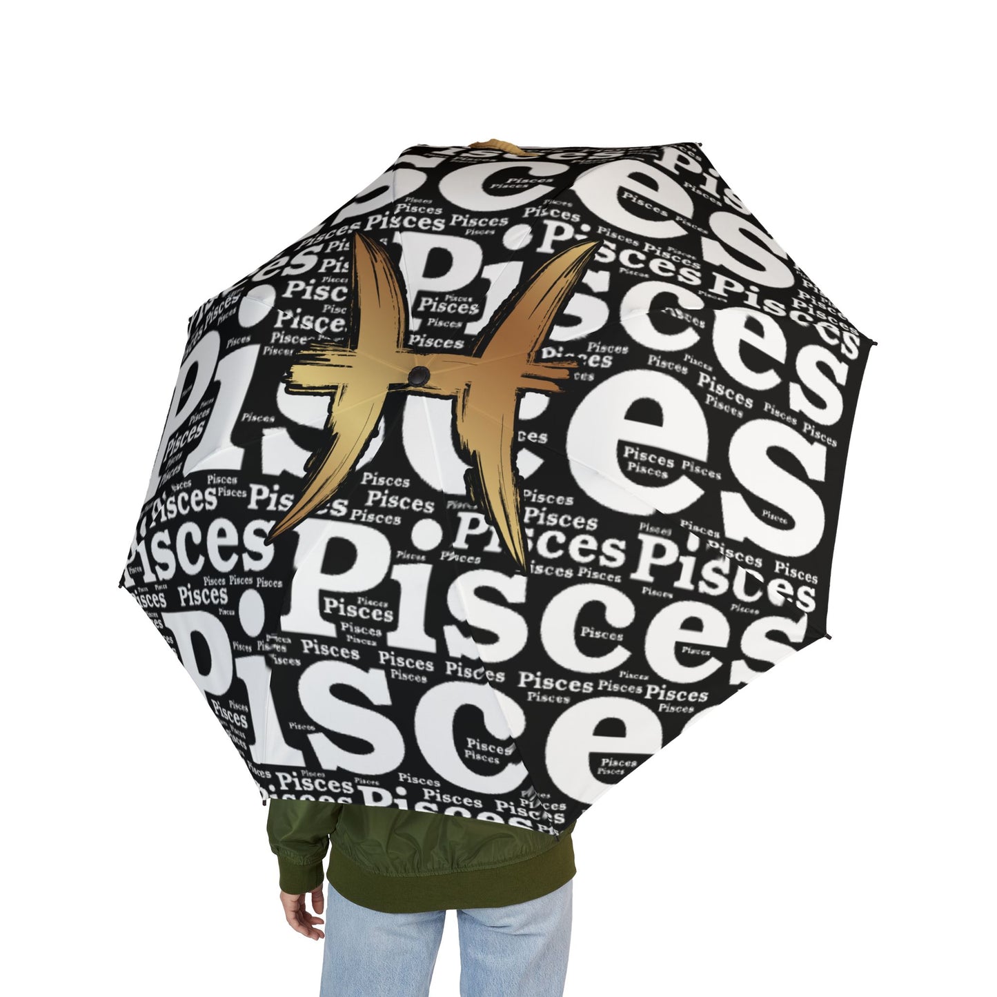 Pisces Zodiac Foldable Umbrella