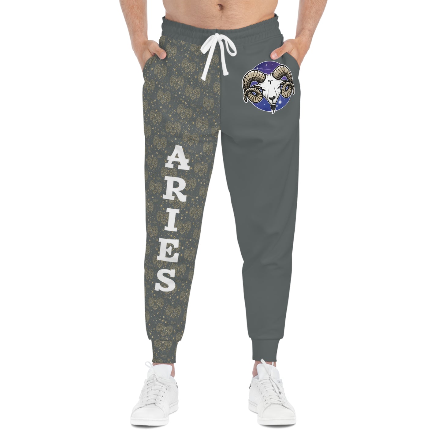 Aries Athletic Joggers (Dark Grey)