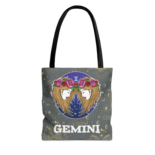 Gemini Tote Bag (Dark Grey)