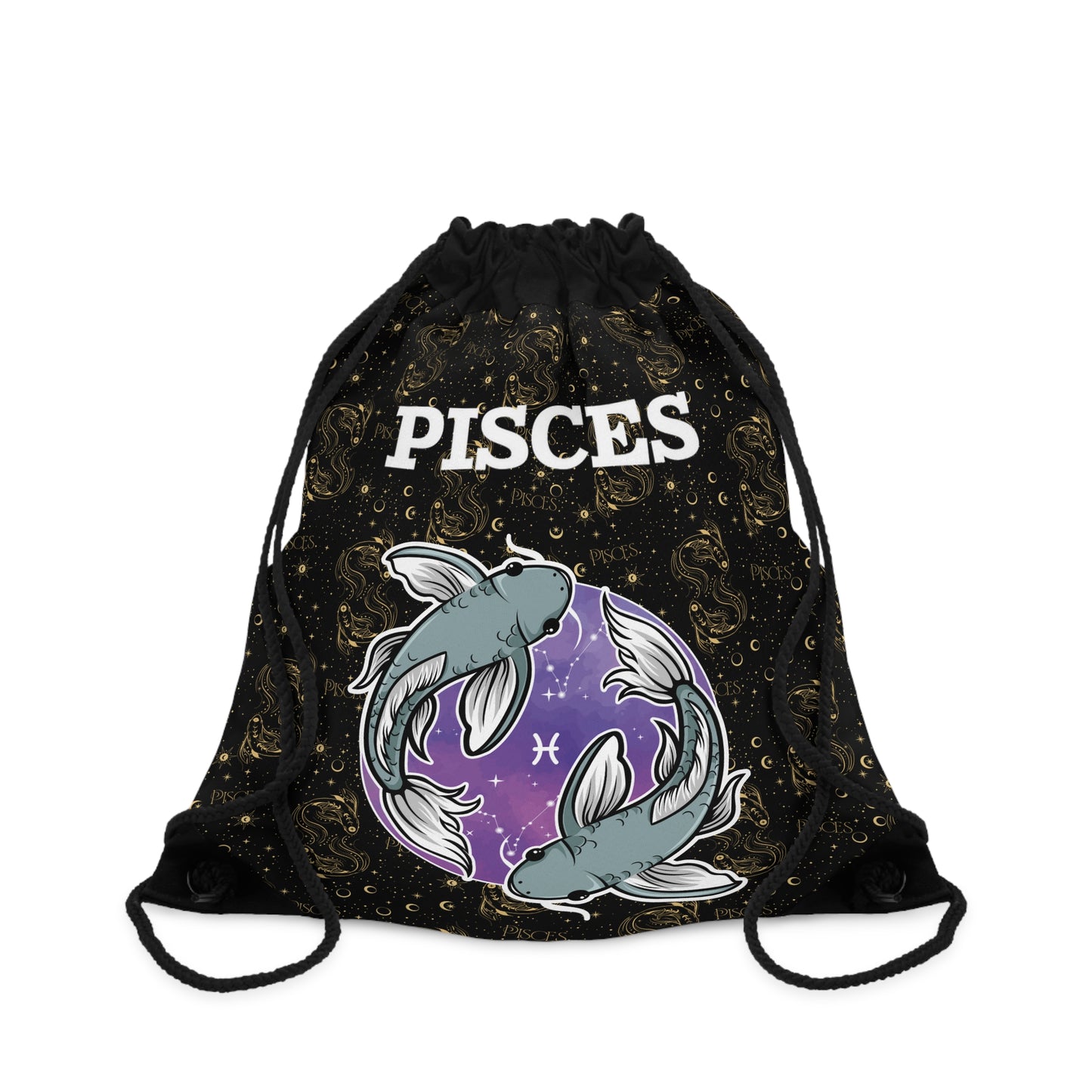 Pisces Drawstring Bag