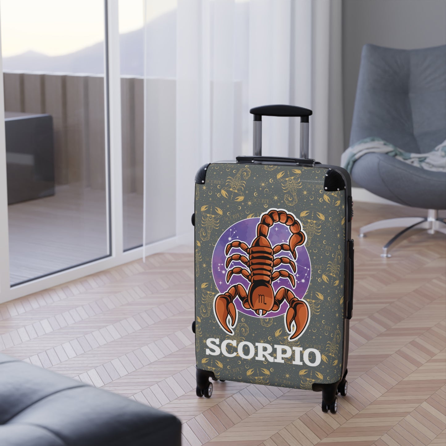 Scorpio Suitcases (Dark Grey)