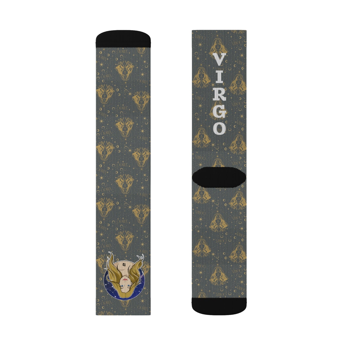 Virgo Socks (Dark Grey)