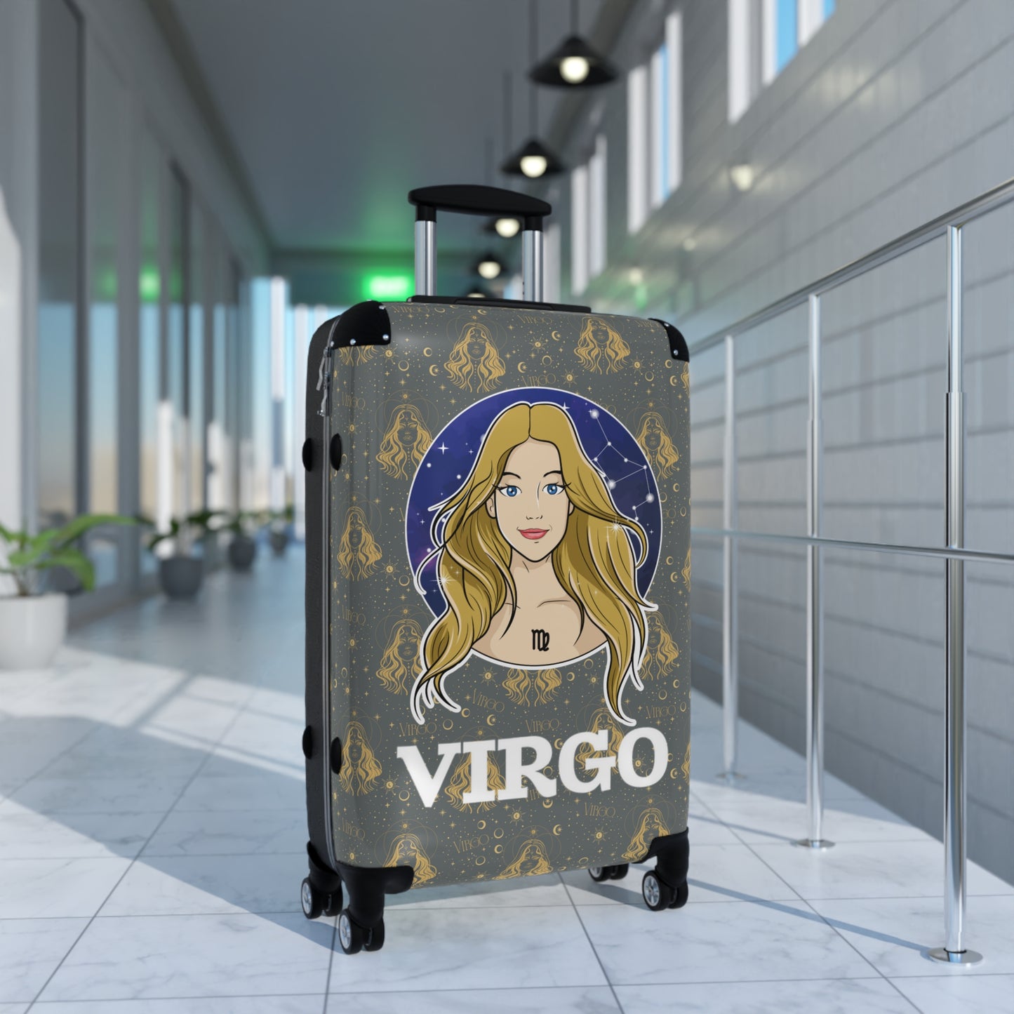 Virgo Suitcases (Dark Grey)