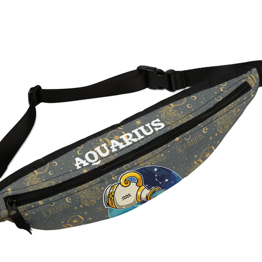Aquarius Fanny Pack (Dark Grey)