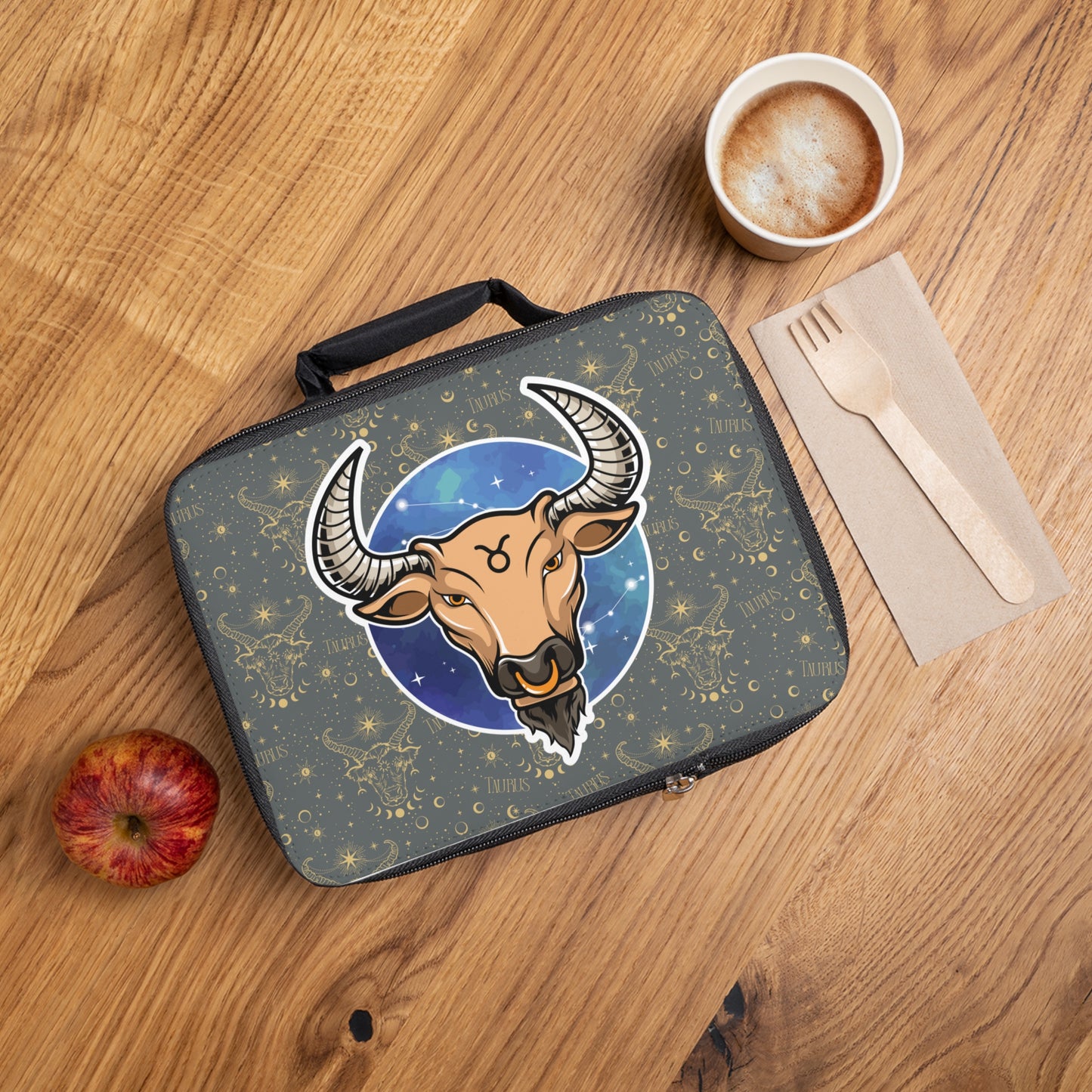 Taurus Lunch Bag (Dark Grey)