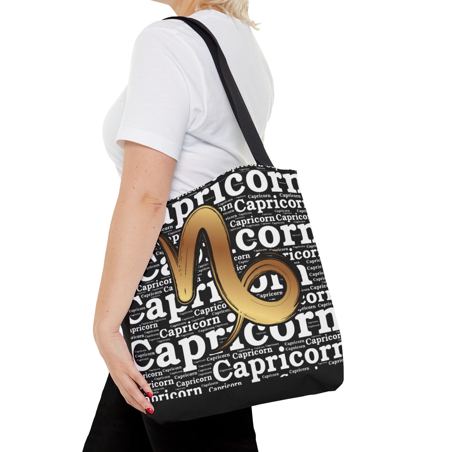 Capricorn Zodiac Tote Bag