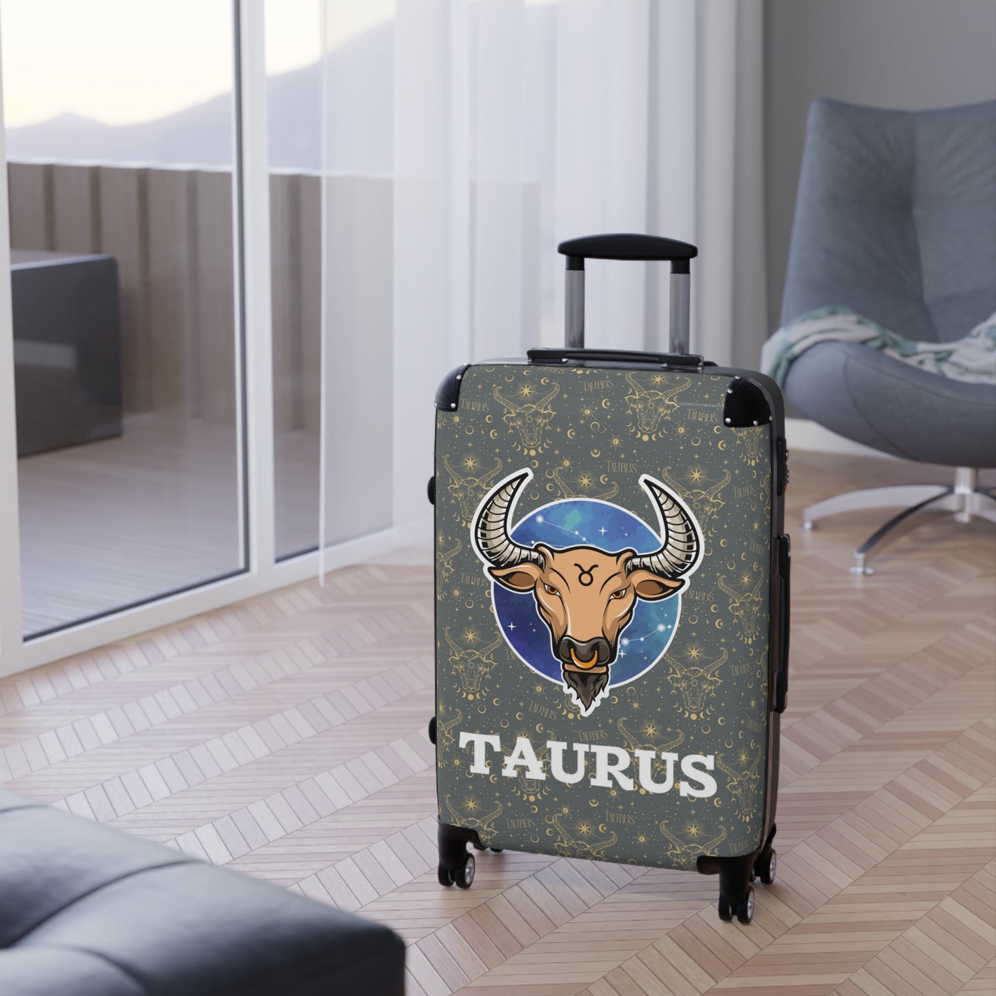 Taurus Suitcases (Dark Grey)