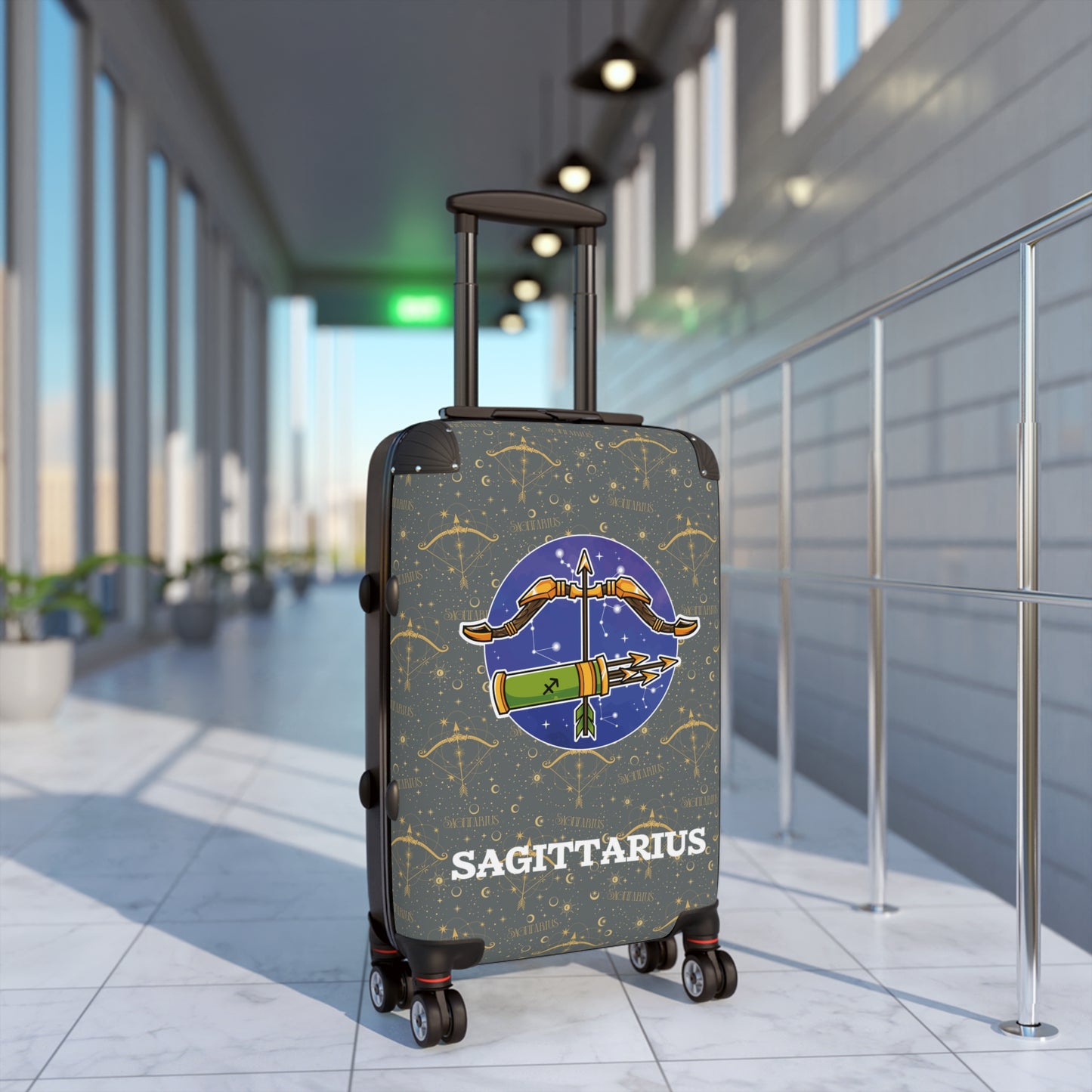 Sagittarius Suitcases (Dark Grey)