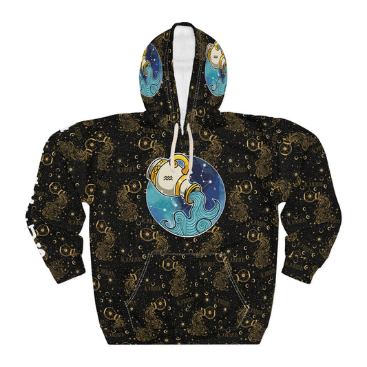 Aquarius Unisex Pullover Hoodie