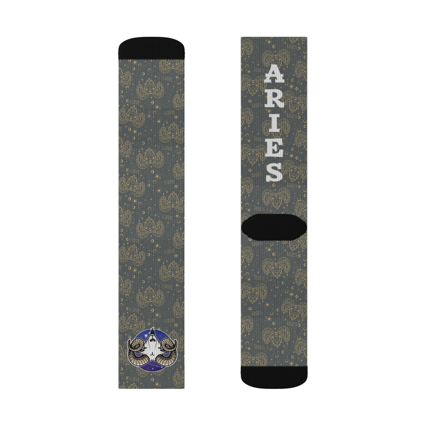 Aries Socks (Dark Grey)