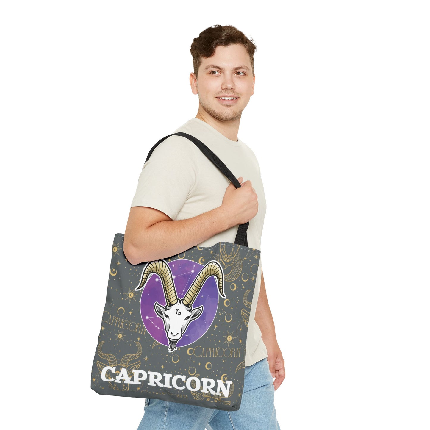 Capricorn Tote Bag (Dark Grey)