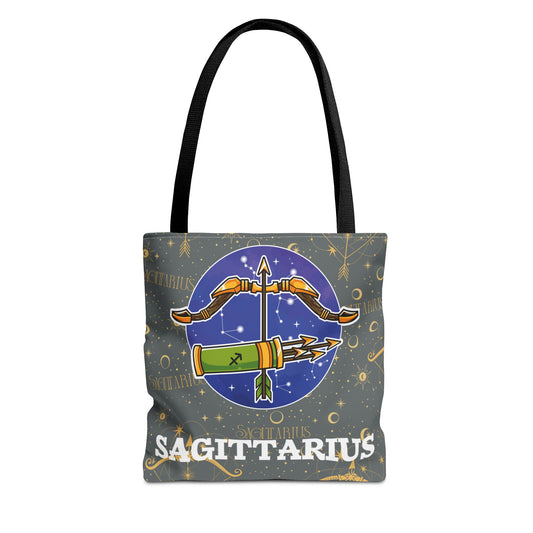 Sagittarius Tote Bag (Dark Grey)