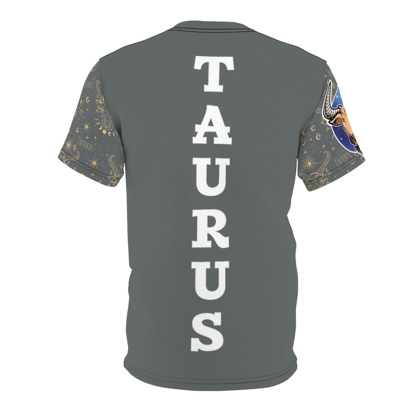 Taurus  Unisex Cut & Sew Tee (Dark Grey)