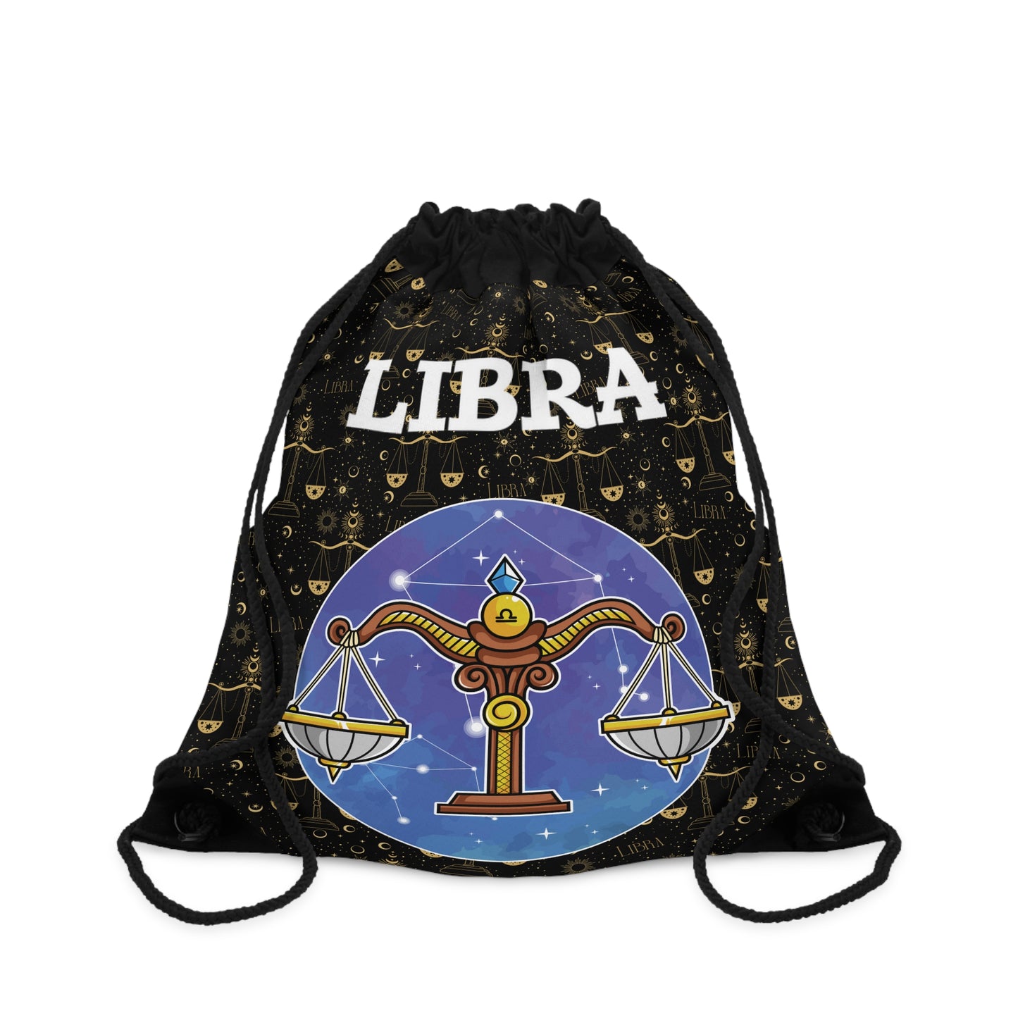 Libra Drawstring Bag