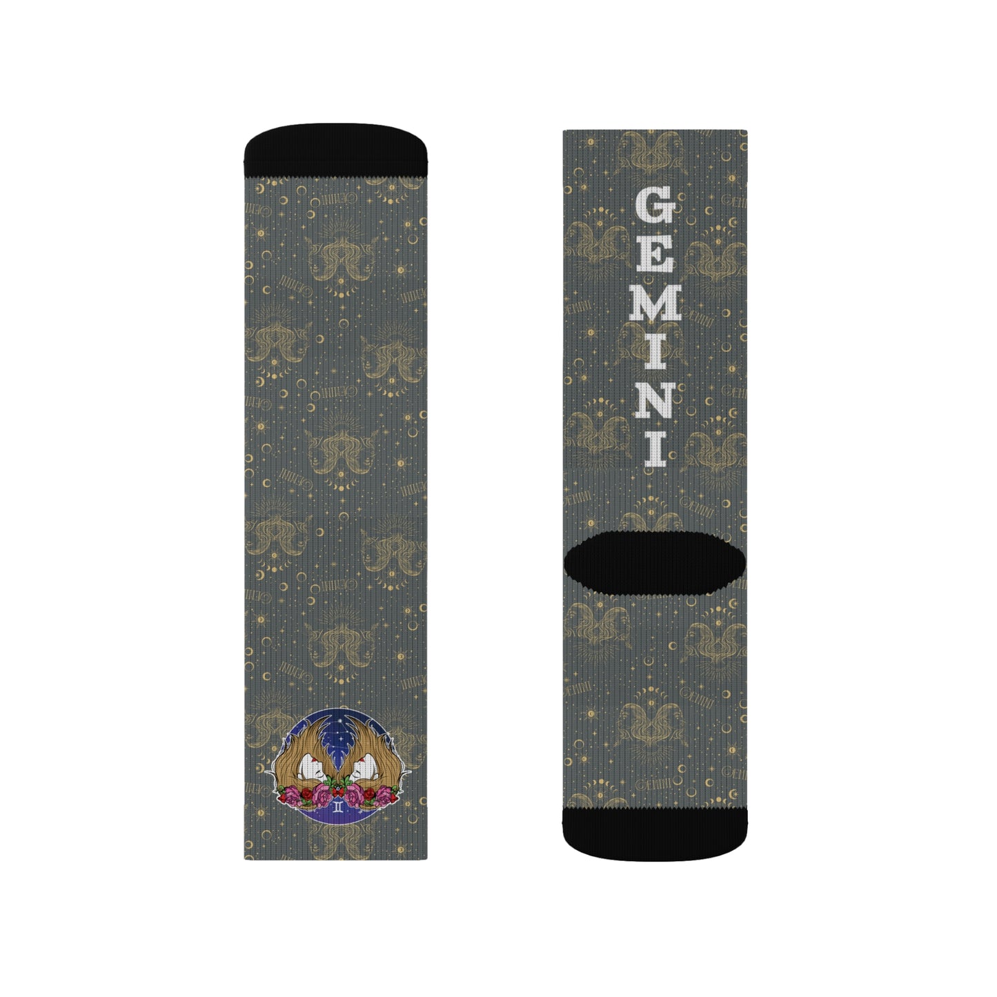 Gemini Socks (Dark Grey)