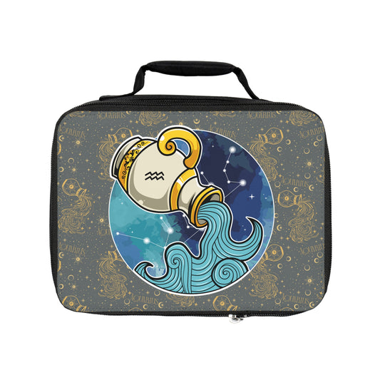 Aquarius Lunch Bag (Dark Grey)