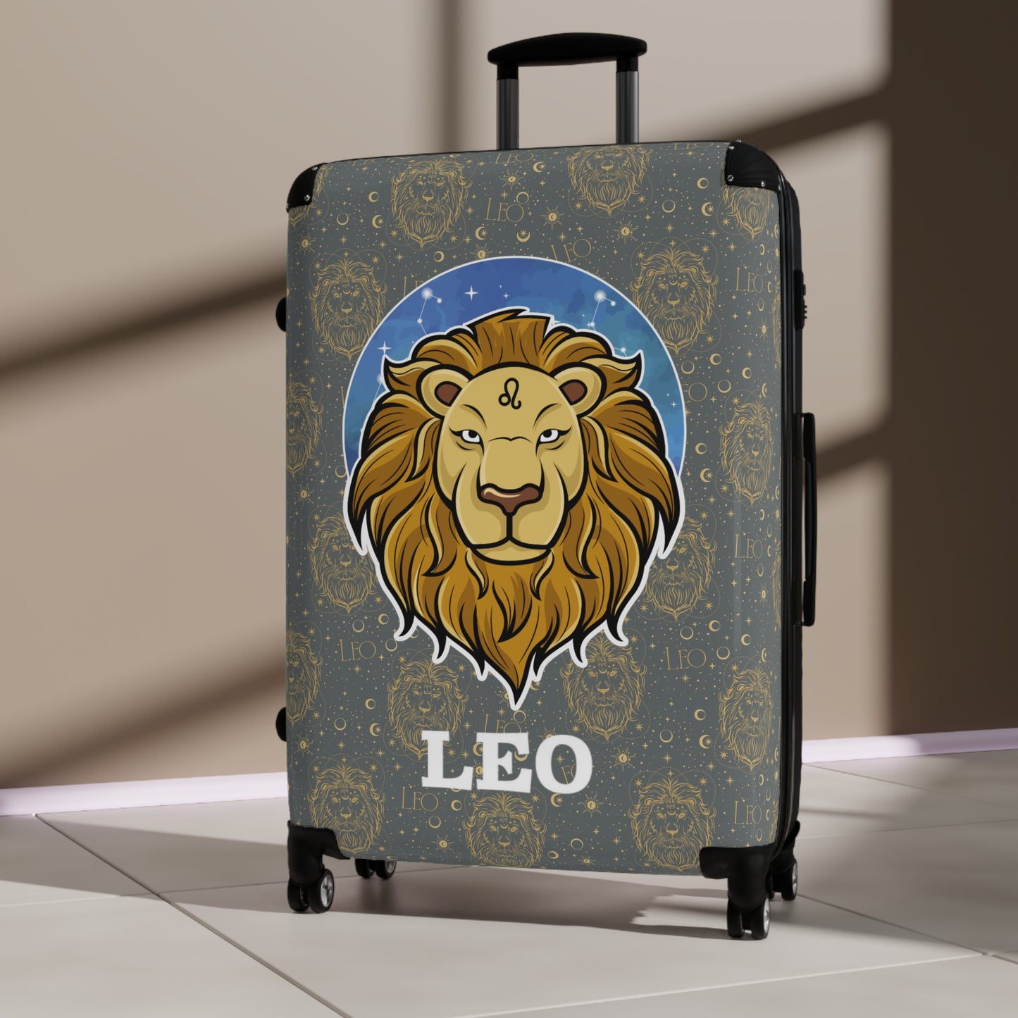 Leo Suitcases (Dark Grey)