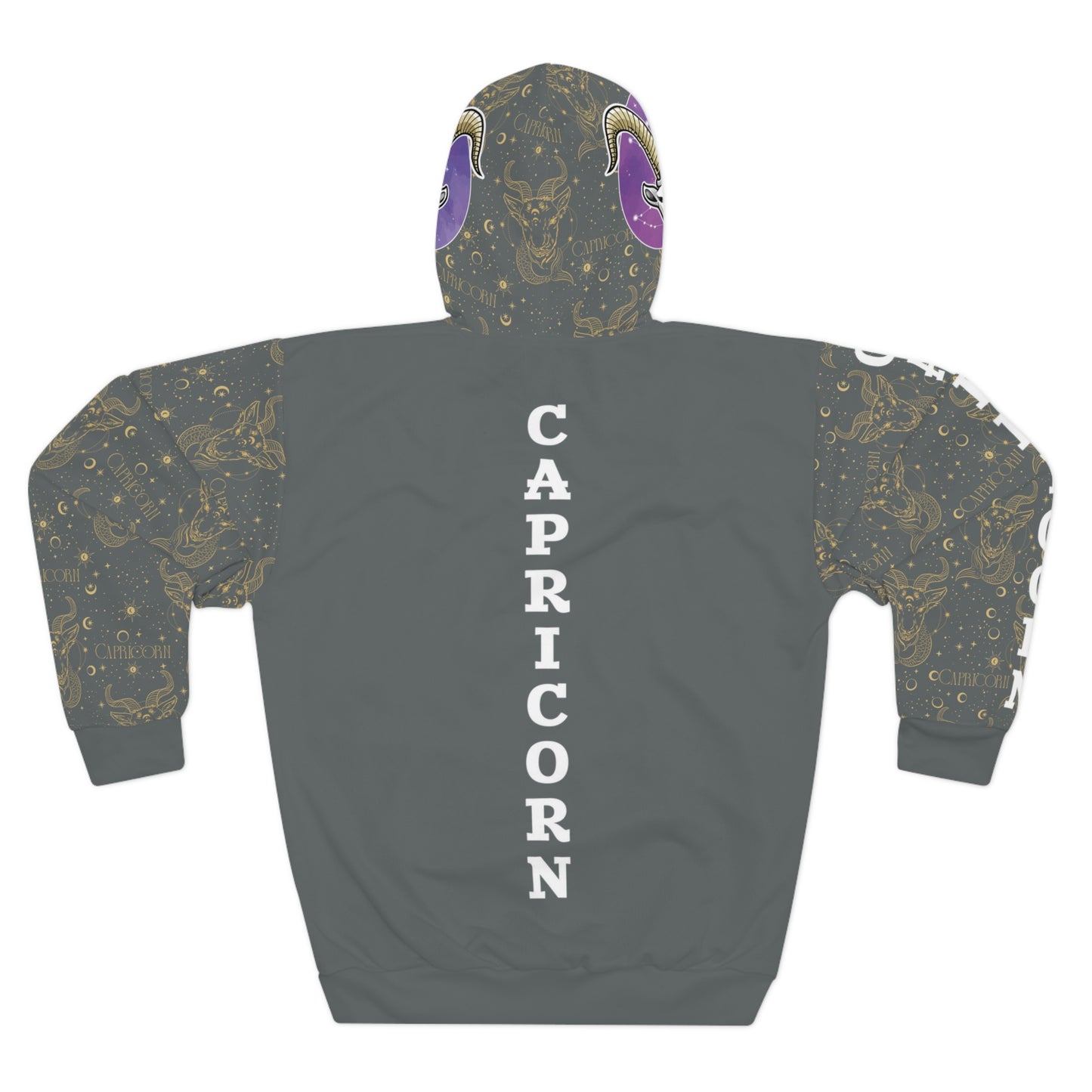 Capricorn Unisex Pullover Hoodie (Dark Grey)