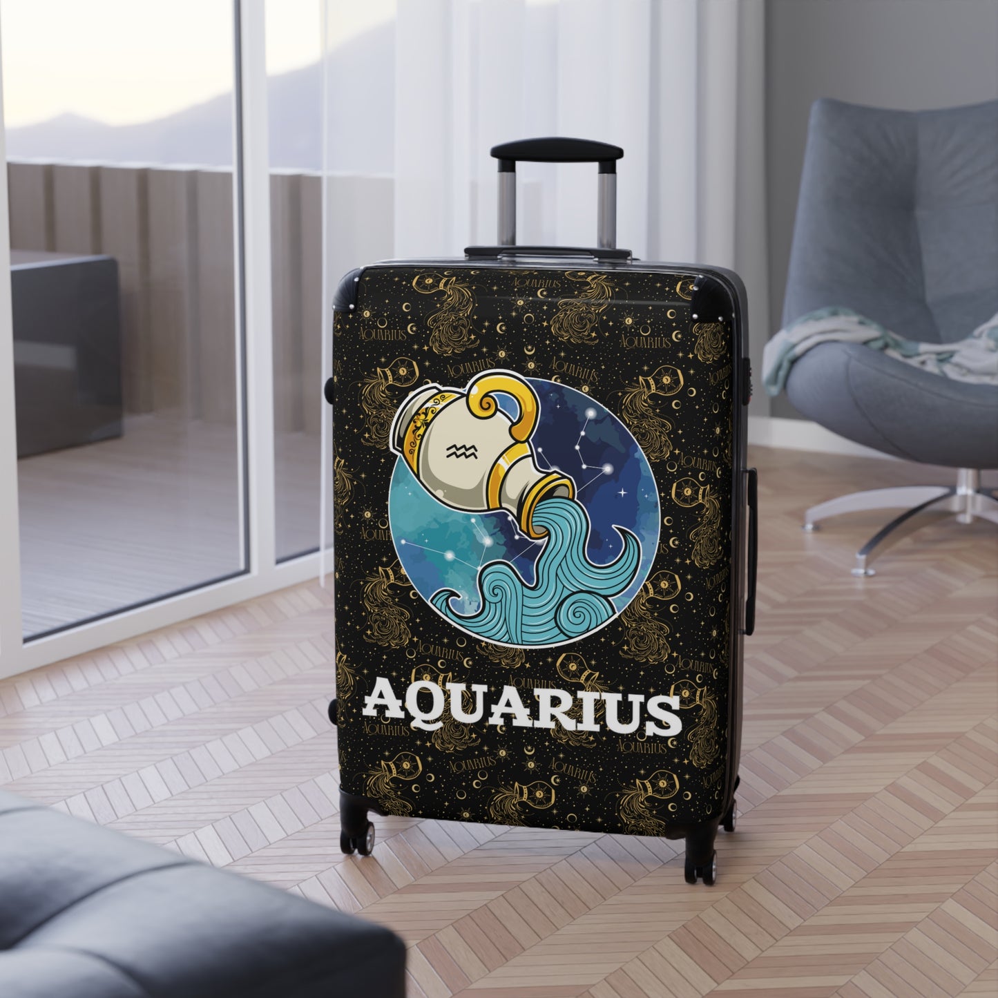 Aquarius Suitcases