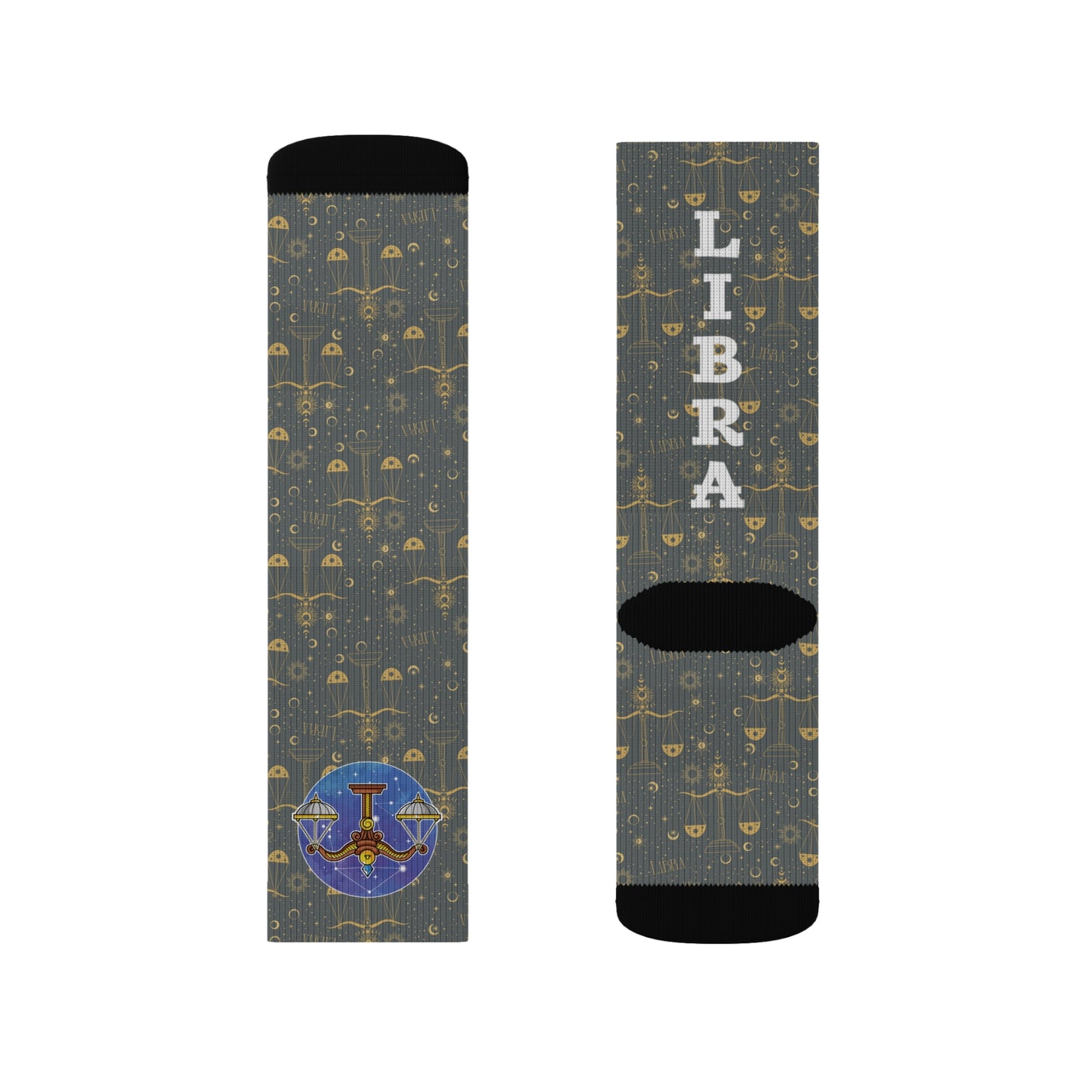 Libra Socks (Dark Grey)