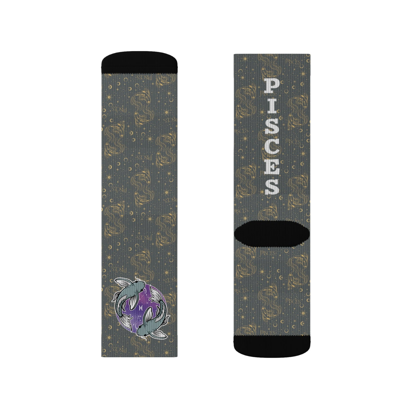 Pisces Socks (Dark Grey)