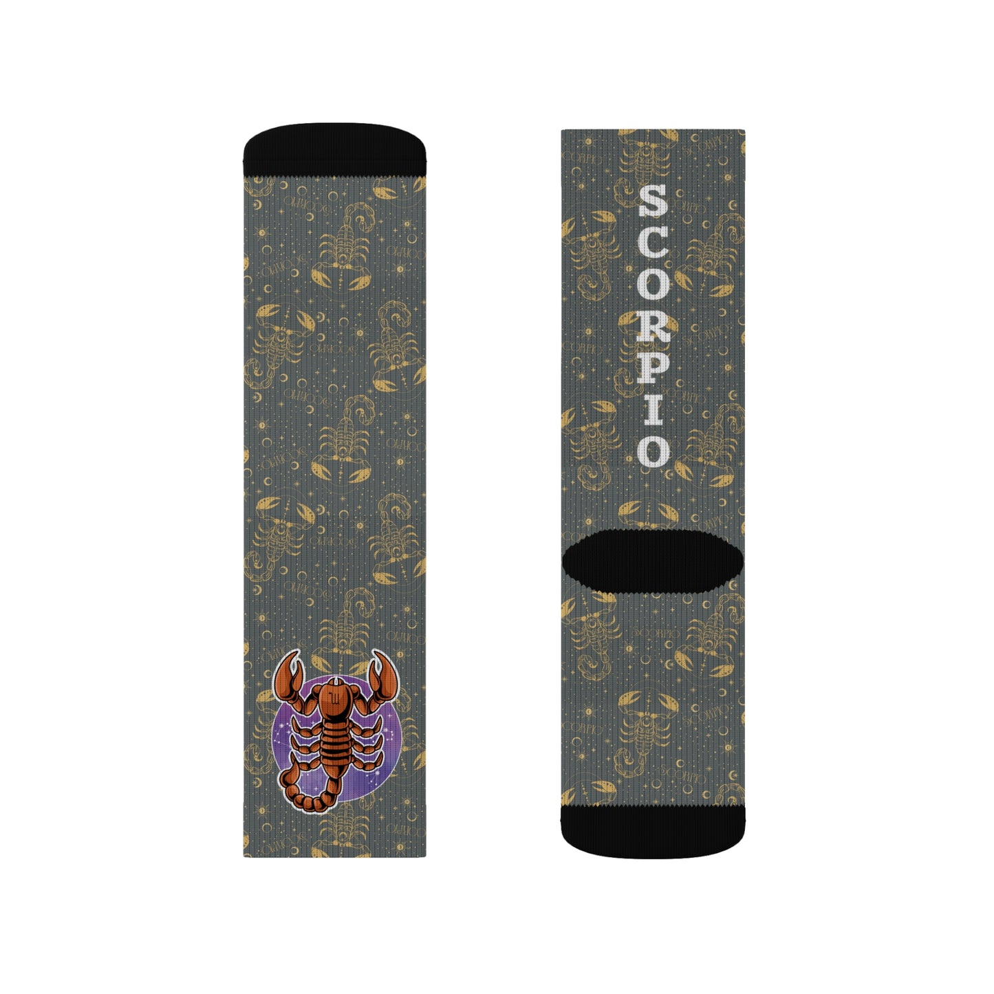 Scorpio Socks (Dark Grey)