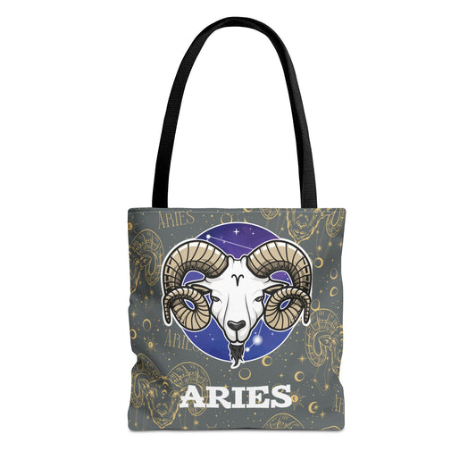 Aries Tote Bag (Dark Grey)