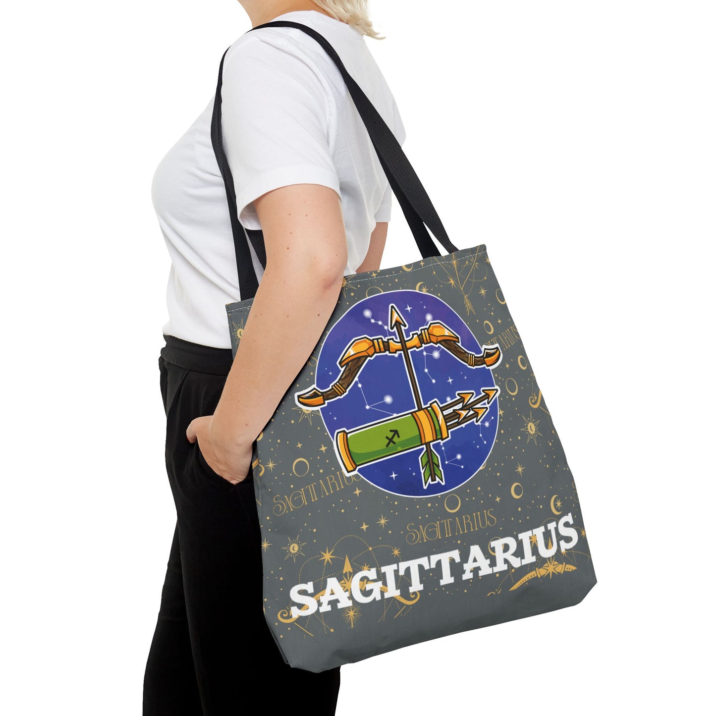 Sagittarius Tote Bag (Dark Grey)