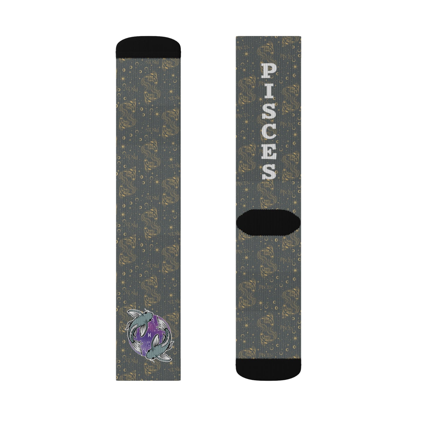 Pisces Socks (Dark Grey)