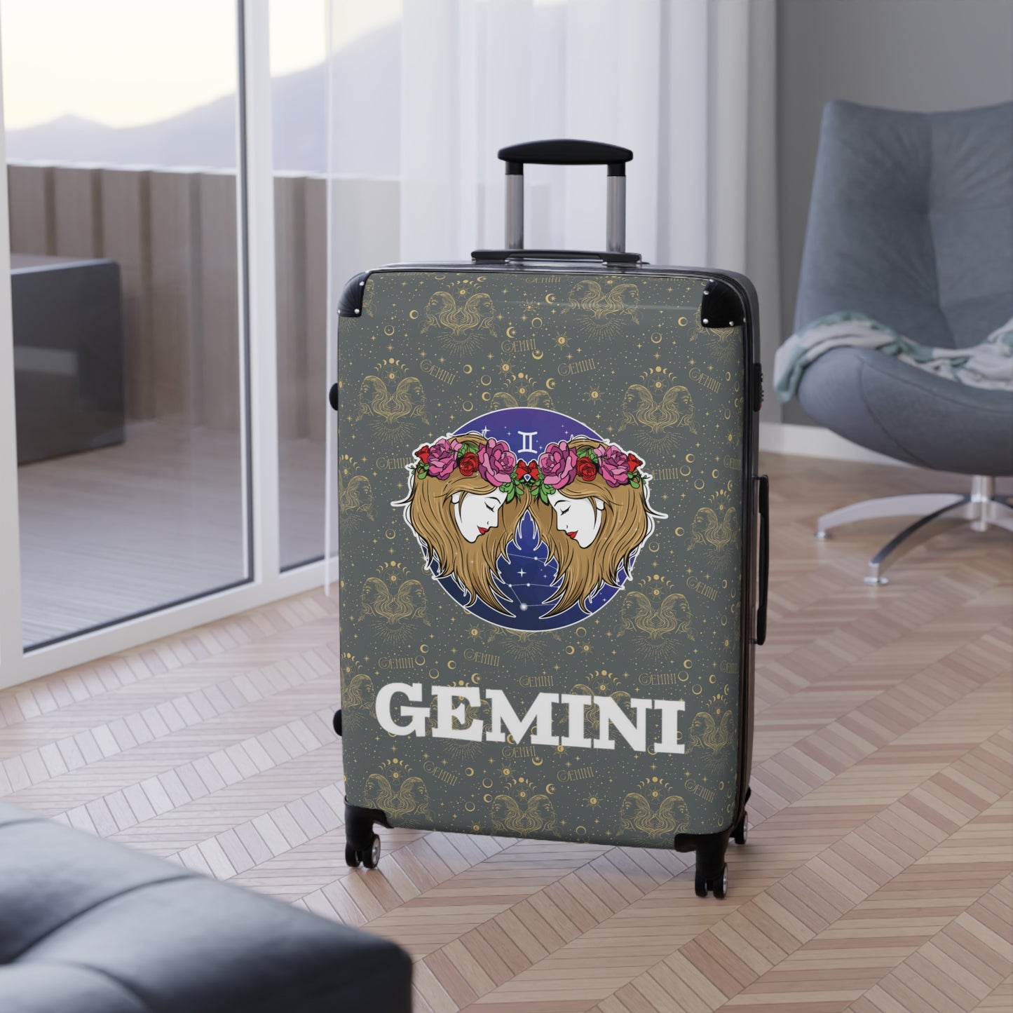 Gemini Suitcases (Dark Grey)
