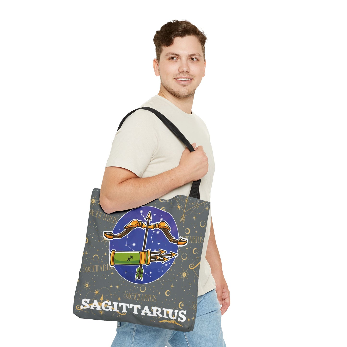 Sagittarius Tote Bag (Dark Grey)