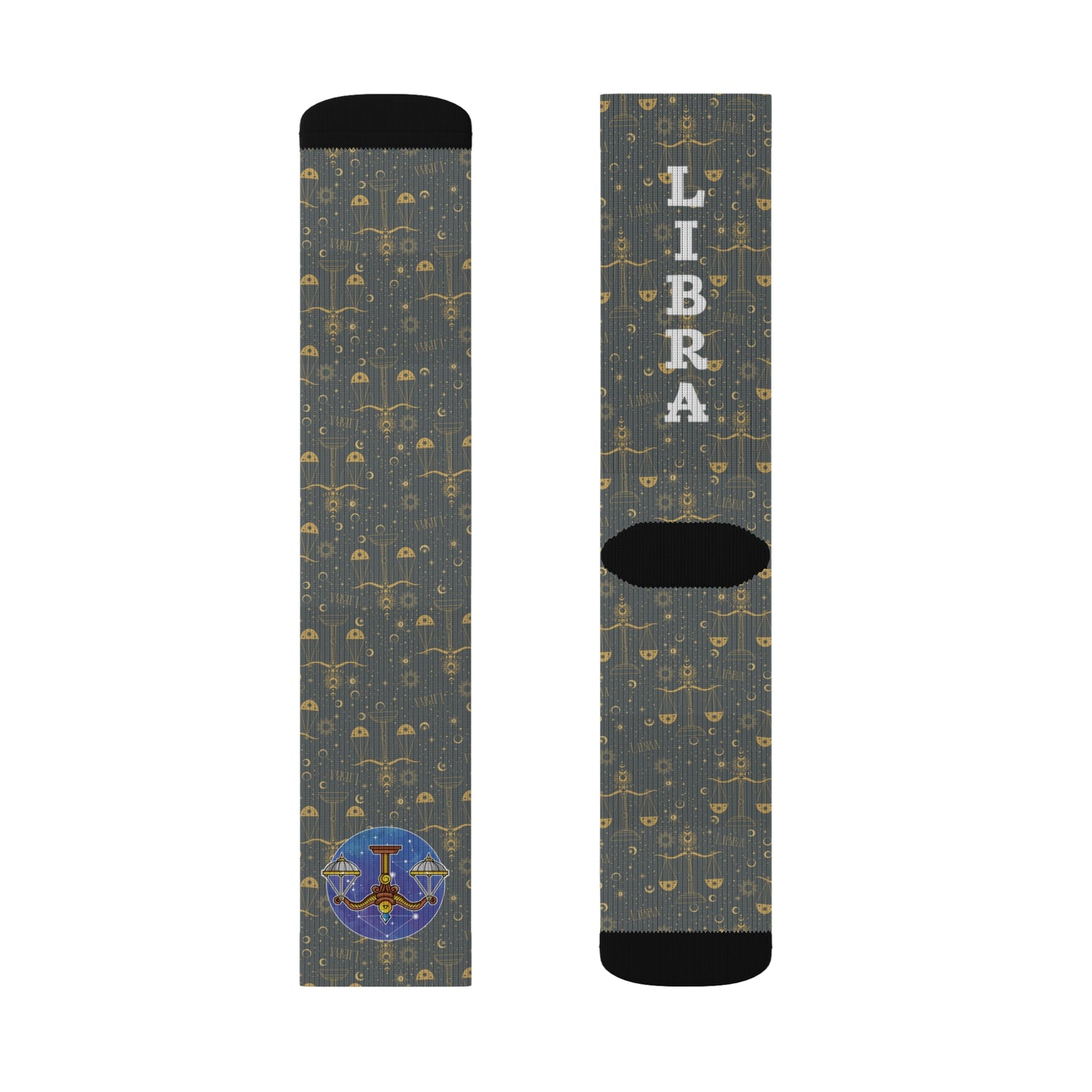 Libra Socks (Dark Grey)