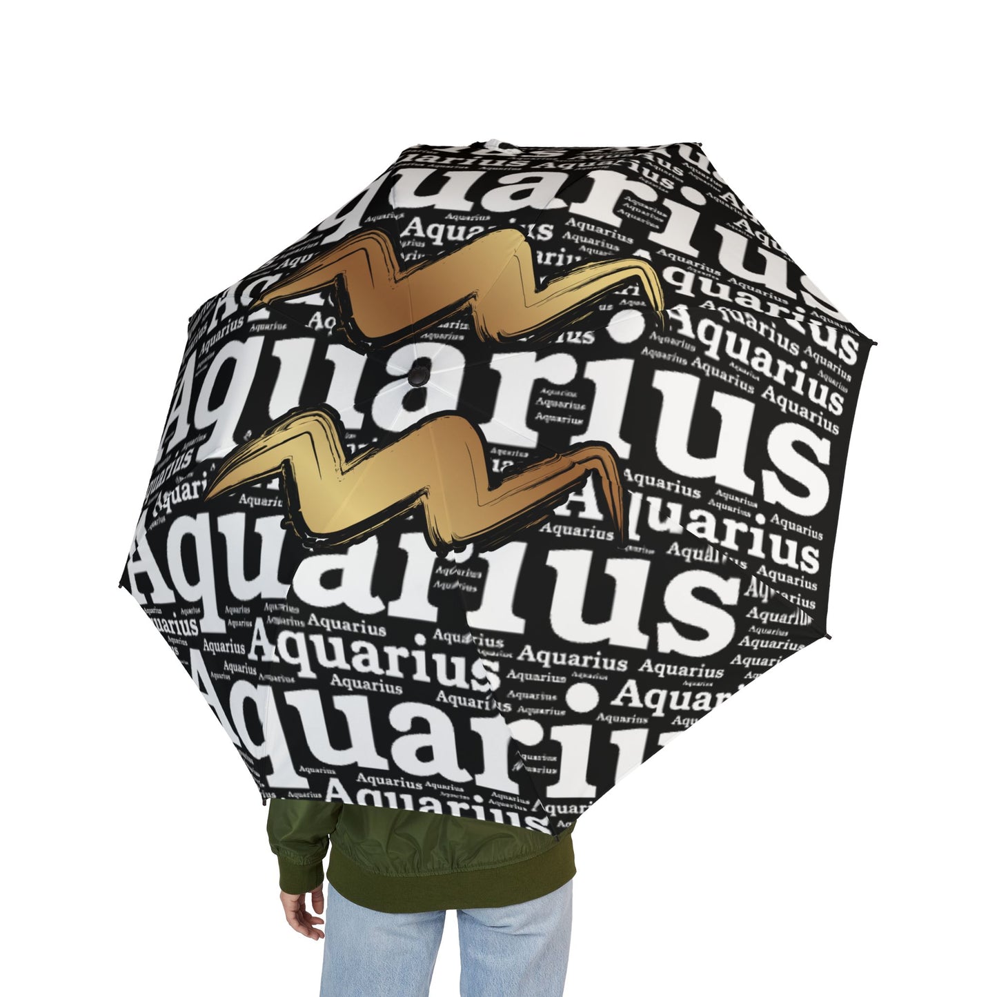 Aquarius Zodiac Foldable Umbrella