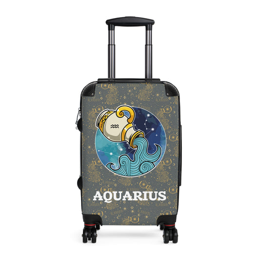 Aquarius Suitcases (Dark Grey)