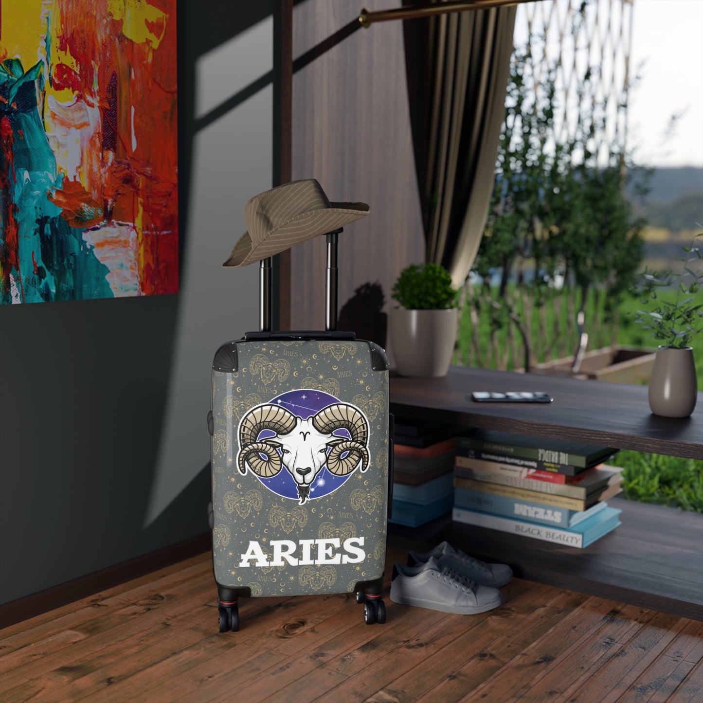 Aries Suitcases (Dark Graey)