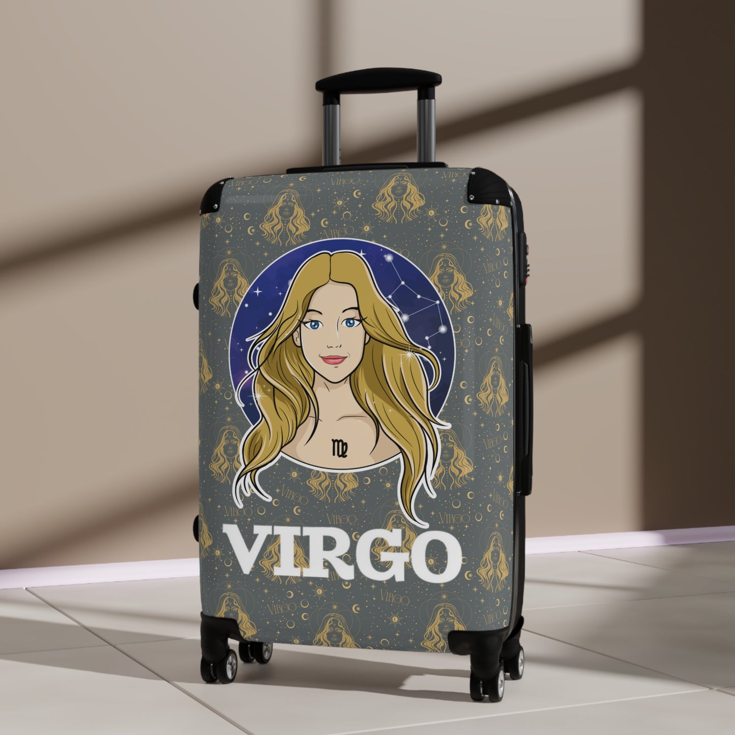 Virgo Suitcases (Dark Grey)