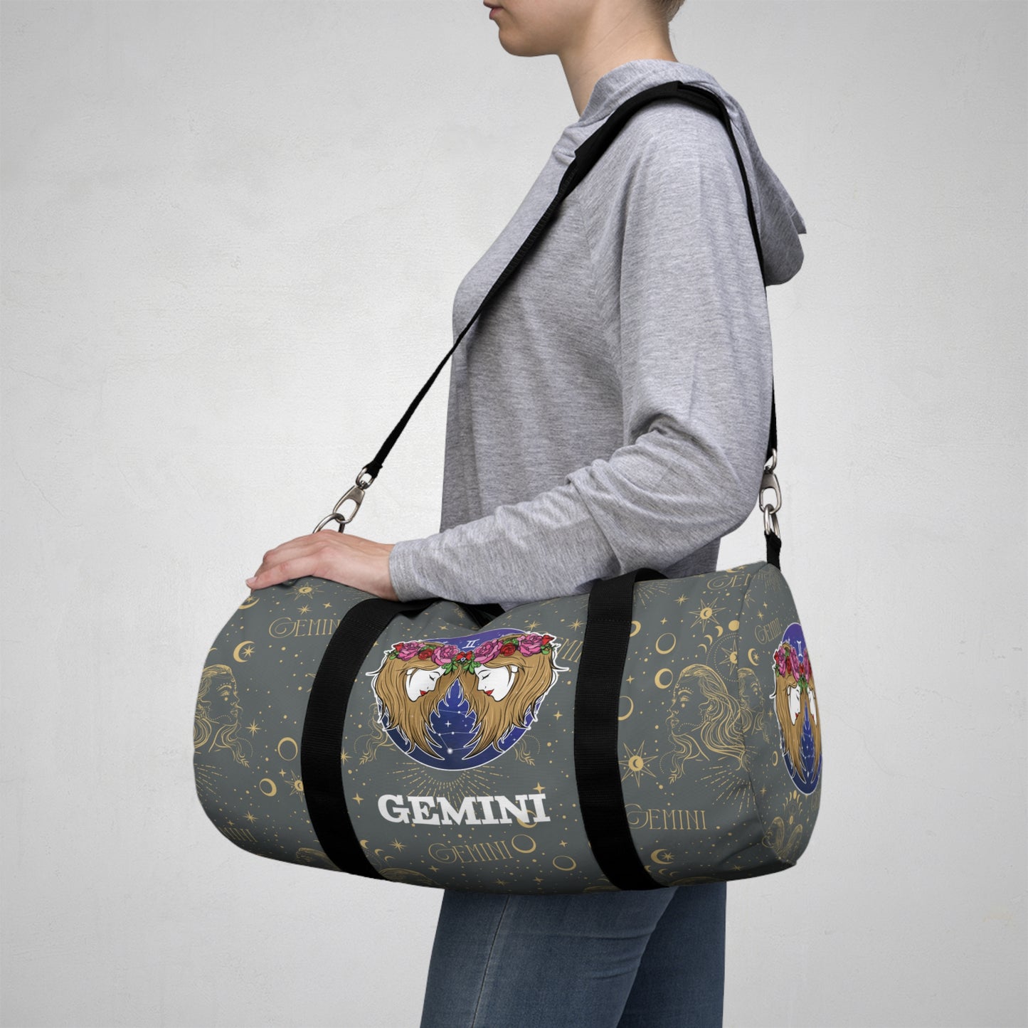 Gemini Duffel Bag (Dark Grey)