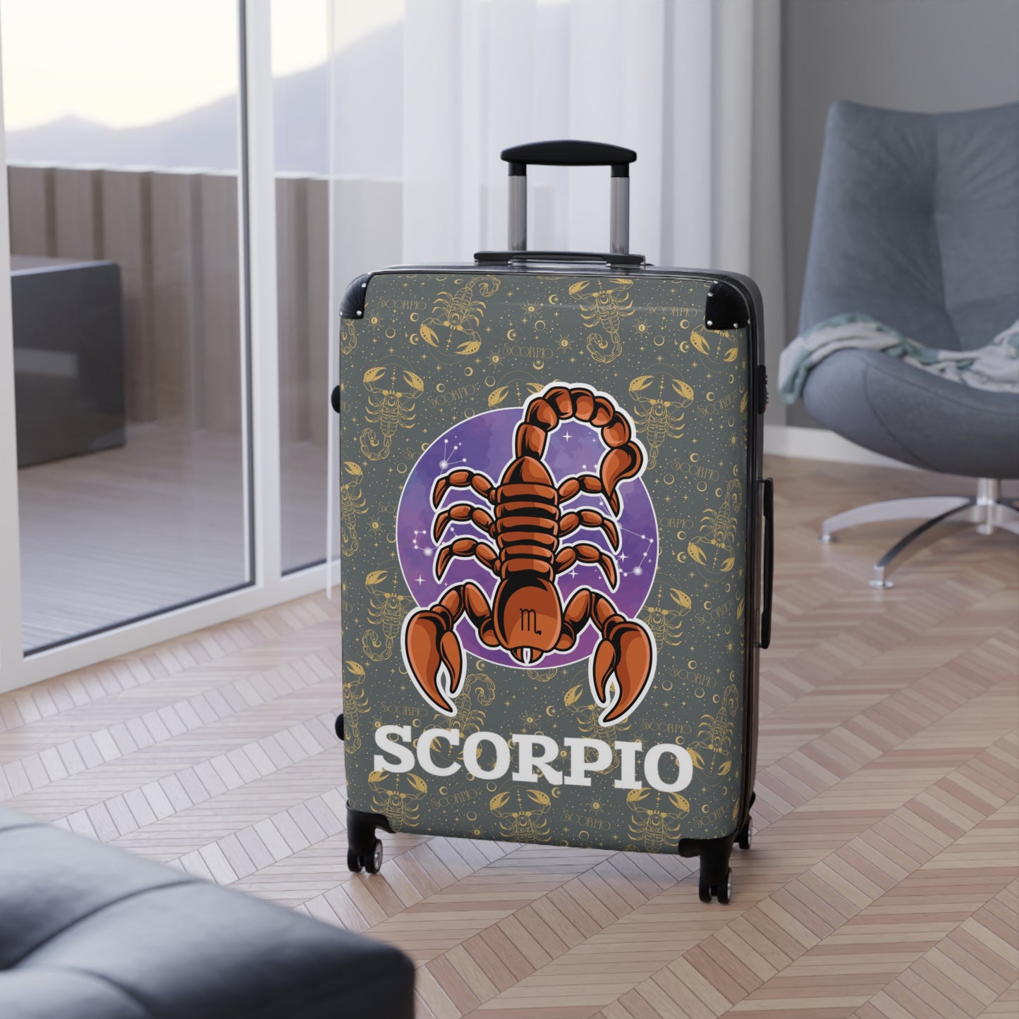 Scorpio Suitcases (Dark Grey)