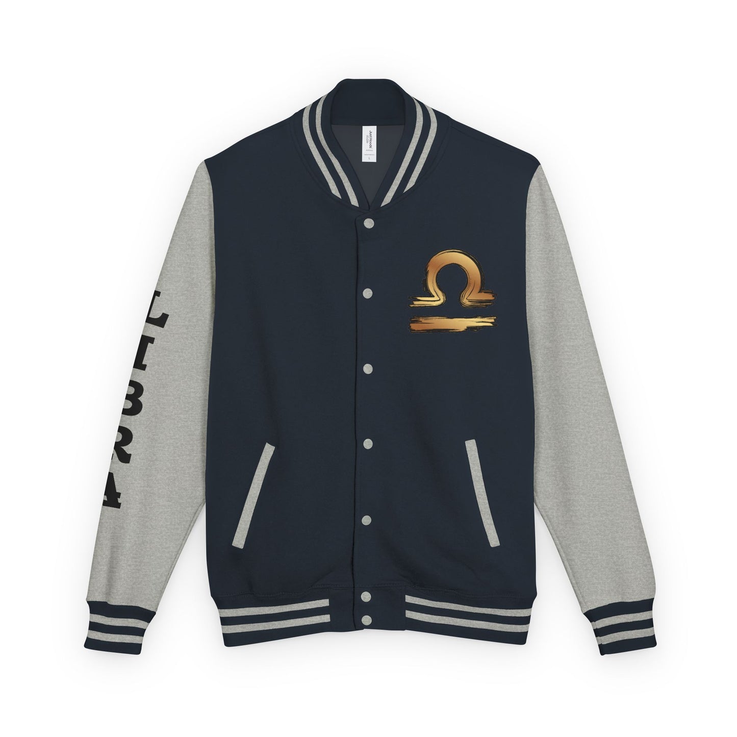 Stylish Libra Letterman Jacket, Unisex Varsity Jacket for Astrology Lovers, Cool Gift for Birthdays, Trendy Outerwear for Any Occasion