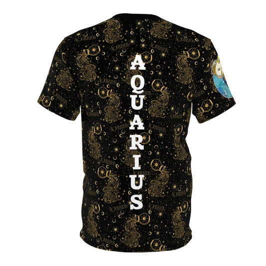 Aquarius Unisex Cut & Sew Tee