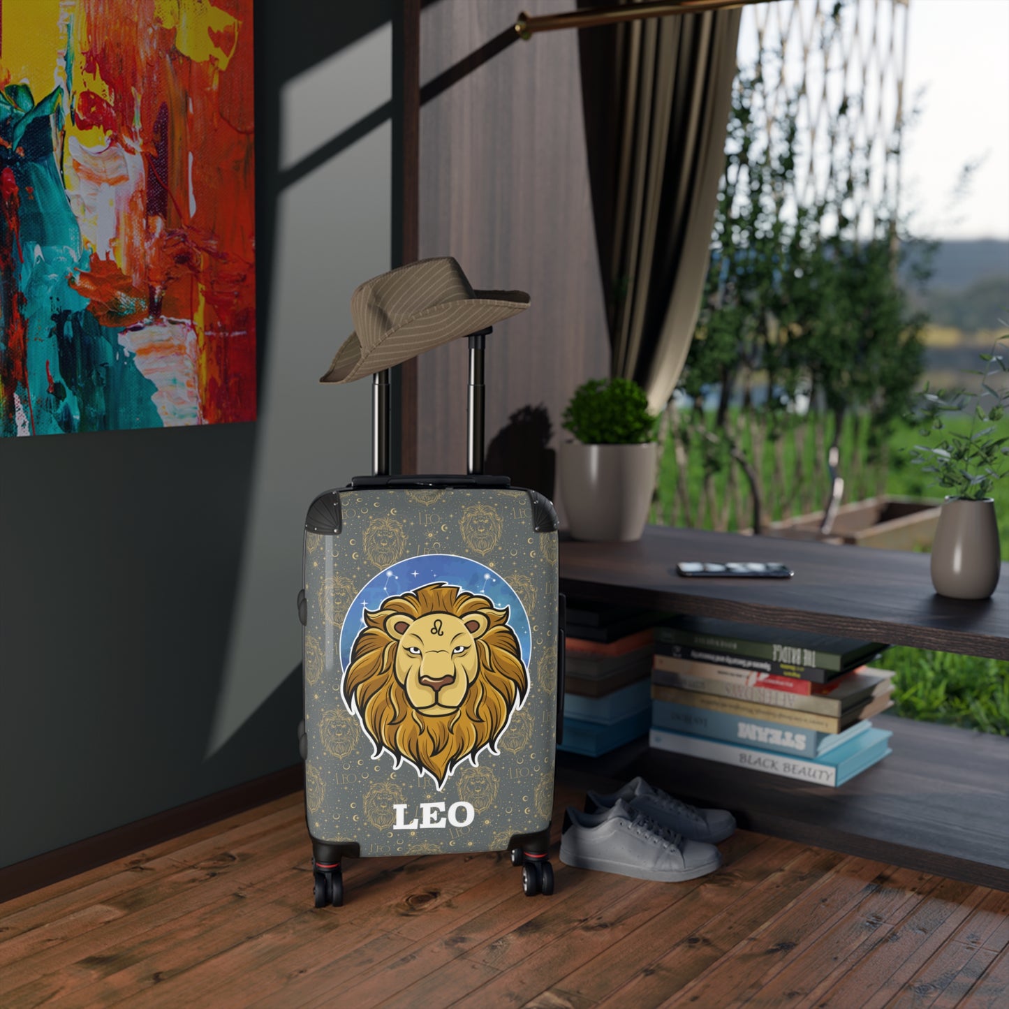 Leo Suitcases (Dark Grey)